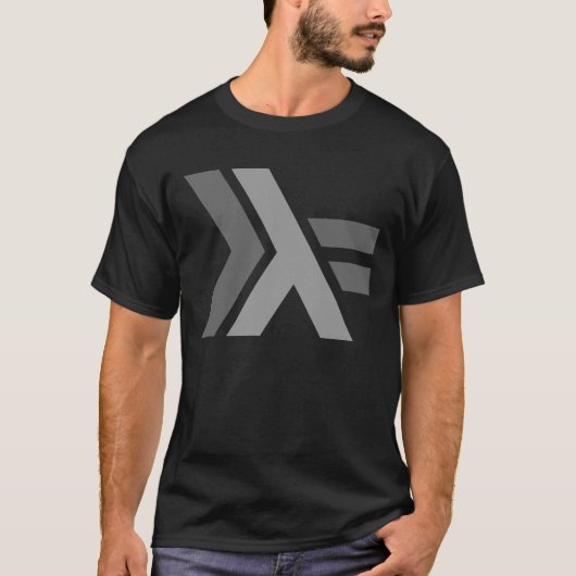Offizielles Haskell Logo-Programmiersprache-T - T-Shirt (Vorderseite)