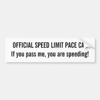 OFFIZIELLES HÖCHSTGESCHWINDIGKEITS-SCHRITT-AUTO AUTOAUFKLEBER