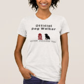 Offizielles Hundewanderer-T-Shirt T-Shirt (Vorderseite)