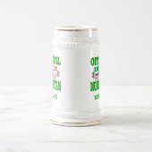 Offizielles irisches Trinkteam Bierglas (Mittel)