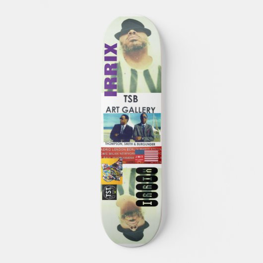 OFFIZIELLES IRRIX-Skateboard Skateboard (Vorderseite)