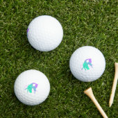 Offizielles kosmisches Einhorn Golfball (Insitu Gras)