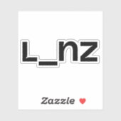 Offizielles Linzer Logo, Österreich Aufkleber (Blatt)