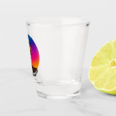 Offizielles Logo CaribbeanHockeyLeague.com Shootgl Schnapsglas (Rechts)