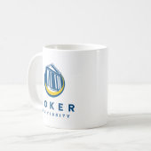 Offizielles Logo der Coker University Kaffeetasse (Vorderseite Links)