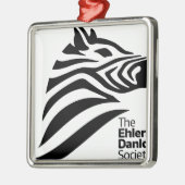 Offizielles Logo der Ehlers-Danlos-Gesellschaft Ornament Aus Metall (Links)