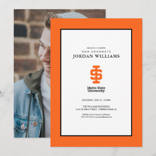 Offizielles Logo-Design der Idaho State University Ankündigung