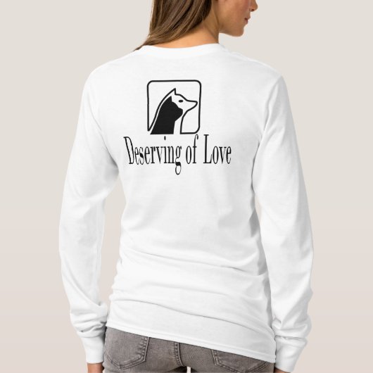 Offizielles Logo für die Amanda-Grundlage mit T-Shirt (Rückseite)