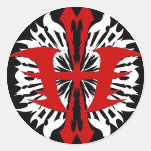 offizielles Logo für Hartmetall Runder Aufkleber (Vorderseite)