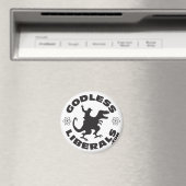 Offizielles Logo-Magnet für Godless Liberals Magnet (In Situ (Geschirrspüler))