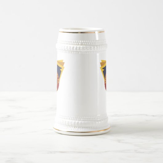 Offizielles Logo Stein Bierglas (Mittel)