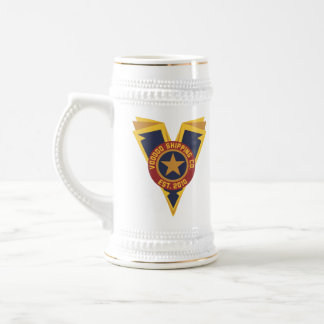 Offizielles Logo Stein Bierglas