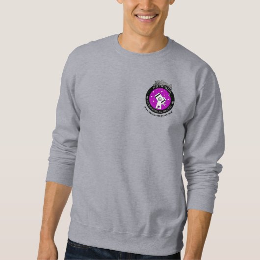 Offizielles Logo Sweatshirt, grau Sweatshirt (Vorderseite)