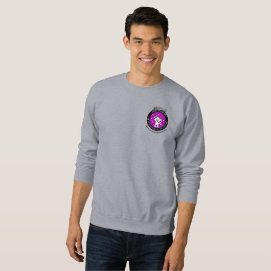 Offizielles Logo Sweatshirt, grau Sweatshirt (Vorne ganz)
