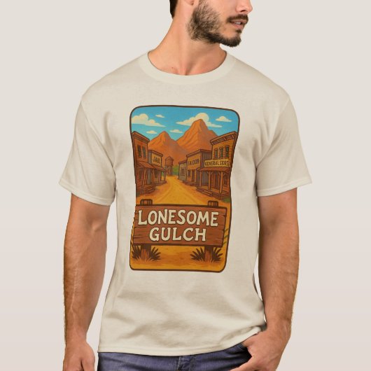 Offizielles Lonesome Gulch T-Shirt (Vorderseite)