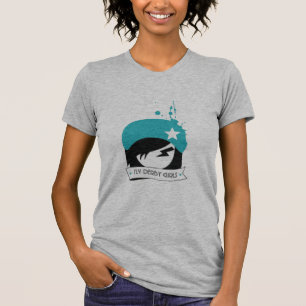 Offizielles Mädchen-" Logo "TLV Derby T-Shirt