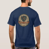 Offizielles Math Camp 2025 Badge T-Shirt (Rückseite)