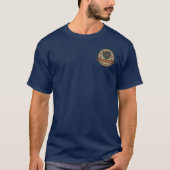 Offizielles Math Camp 2025 Badge T-Shirt (Vorderseite)
