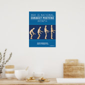 Offizielles May National Correction Posture Month Poster (Küche)