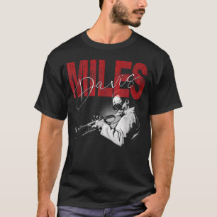 Offizielles Miles-Davis-Foto im Distressed-Look Ja T-Shirt