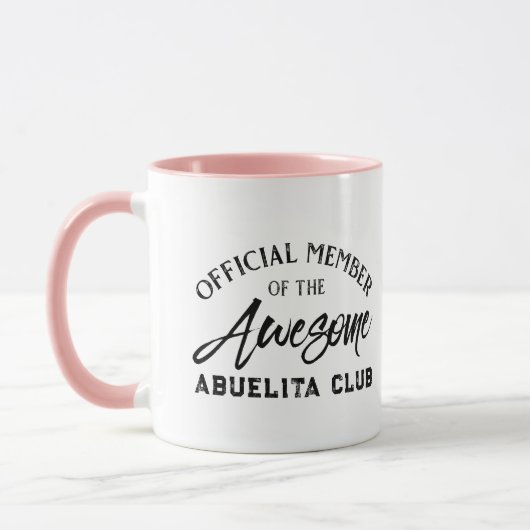 Offizielles Mitglied Abuelita Club Tasse (Links)
