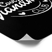 Offizielles Mitglied Cool Großmutterklub Poster (Ecke)