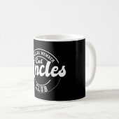 Offizielles Mitglied Cool Oncles Club Vathage Day Kaffeetasse (VorderseiteRechts)