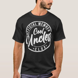 Offizielles Mitglied Cool Uncles Club Vinage Fahre T-Shirt