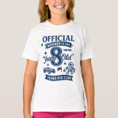 Offizielles Mitglied des 8-jährigen Clubs - 8. Geb T-Shirt (Vorderseite)