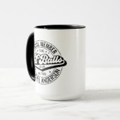 Offizielles Mitglied des Old Balls Club Geburtstag Tasse (Vorderseite Links)