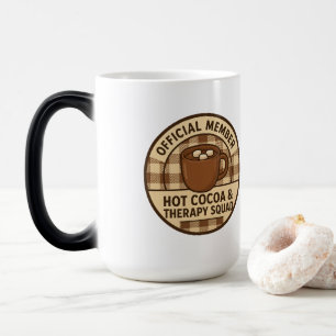 Offizielles Mitglied: Hot Cocoa & Therapy Squad Verwandlungstasse