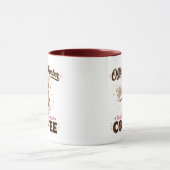 Offizielles Mitglied Müde Mütter, die Kaffee brauc Tasse (Zentrum)