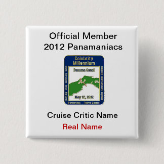 Offizielles Mitglied Panamaniacs Button
