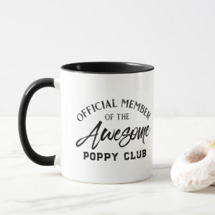 Offizielles Mitglied Poppy Club Tasse