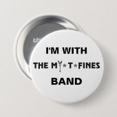 Offizielles MY*T*FINES Logo-Button Button (Vorne & Hinten)