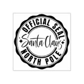 Offizielles Nordpol-Siegel Gummi-Briefmarke Gummistempel (Prägung)