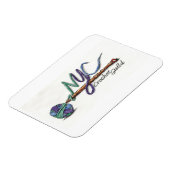 Offizielles NYC Crochet Guild Flexible Foto Magnet (Linke Seite)