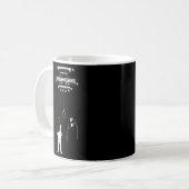 Offizielles Phantom der Oper Mistletoe Kaffeetasse (Vorderseite Links)