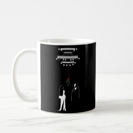 Offizielles Phantom der Oper Mistletoe Kaffeetasse (Links)