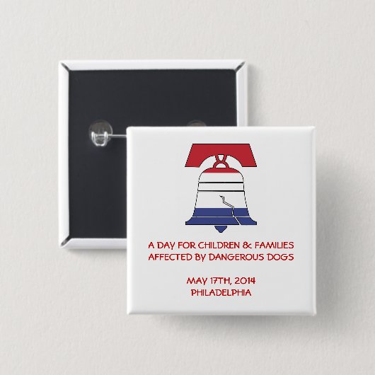 Offizielles Philly Button 2014 (Vorne & Hinten)