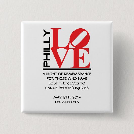 Offizielles Philly Button 2014 (Vorderseite)