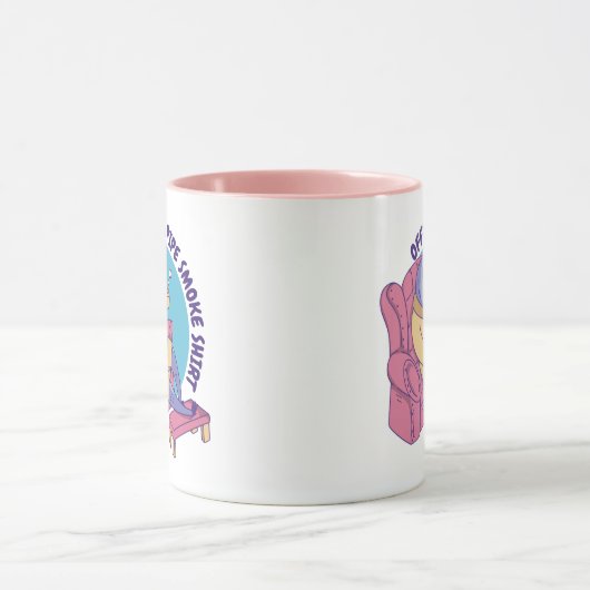 OFFIZIELLES PIPE RAUCHEN SHIRT SLOTH TIERE LESEN TASSE (Zentrum)