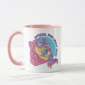OFFIZIELLES PIPE RAUCHEN SHIRT SLOTH TIERE LESEN TASSE (Links)
