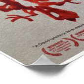 Offizielles Plakat mit kleinem Blutegel und rotem (Ecke)