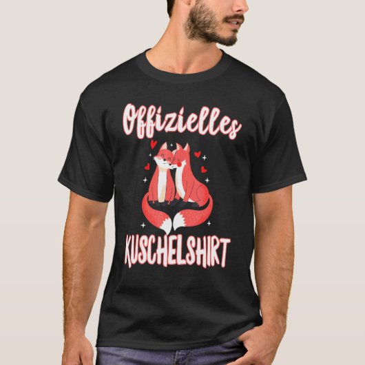 Offizielles Plätzchen für Unterhaltung und Kuddeln T-Shirt (Vorderseite)