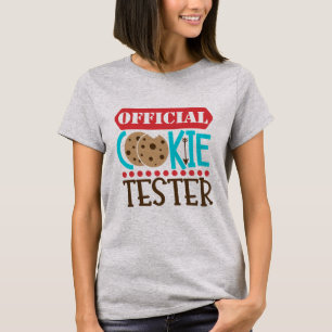 Offizielles Plätzchen-Prüfvorrichtungs-Weihnacht T-Shirt