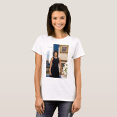 Offizielles Portrait von First Lady Michelle Obama T-Shirt (Vorne ganz)