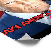 Offizielles Portrait von Präsident Dona 2025 Poster (Ecke)