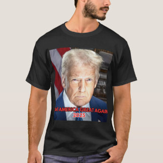 Offizielles Portrait von Präsident Dona 2025 T-Shirt