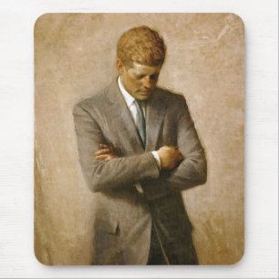 Offizielles Porträt John F. Kennedy durch Aaron Mousepad